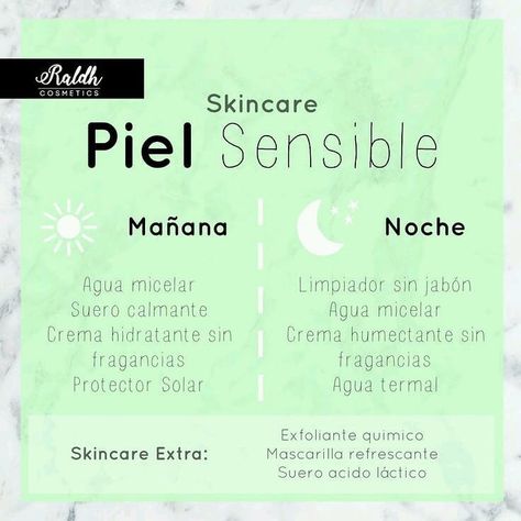 5 Me gusta, 0 comentarios - • Makeup • Beauty • Manicure • (@agusjbeauty) en Instagram: "Rutina para pieles sensibles! Recordar siempre usar productos que contengan poco (o nada) de…" Serum For Dry Skin, Proper Skin Care, Skin Care Steps, Face Skin Care, Beauty Body, Skin Care Acne, Skin Care Women, Better Skin, Simple Skincare