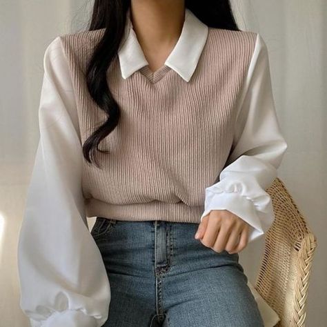 Outfits Cold, Vetements Clothing, Pakaian Feminin, Korean Casual Outfits, Mode Kpop, Korean Girl Fashion, Ținută Casual, Elegantes Outfit, Swaggy Outfits