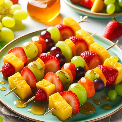 Recette Estivale  Brochettes de Fruits Colorées Fruit Brochette, Plateau Fruit, Beard Tips, Cake Desserts, Pancakes, Snacks, Fruit, Cake, Birthday