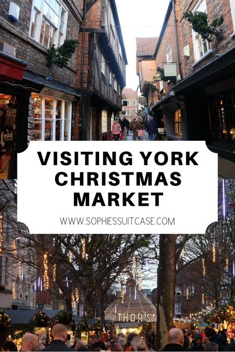 York Christmas Market, Winter Vacation Packing, Visit York, York Christmas, York Uk, Winter Travel Destinations, Amigurumi For Beginners, Christmas In Europe, Nyc Christmas