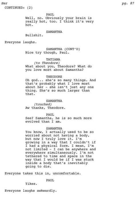 Acting Auditions Monologues, Acting Monologues, Acting Scripts, Dream Inspiration, Acting Quotes, Screenwriting Tips, Screenplay Writing, Acting Auditions, Spike Jonze