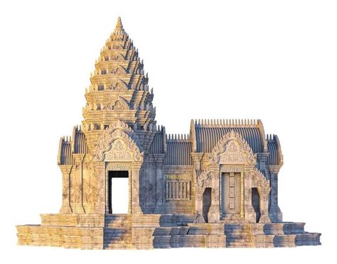 Khmer Temple, Architecture 101, Cute Relationship Pictures, Cornice Design, Cambodian Art, Angkor Wat Temple, Classical House, Ancient Indian Architecture, Conceptual Architecture