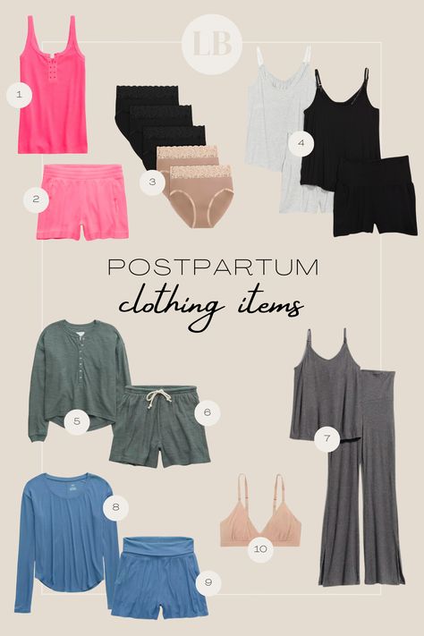 Clothing I’ve Bought For Postpartum Recovery – Lauren Bown Birth Essentials, Postpartum Clothes, Baby Shopping List, Pregnancy Workouts, Mom Health, Baby Shopping, Post Partum Outfits, Minimal Wardrobe, Post Partum