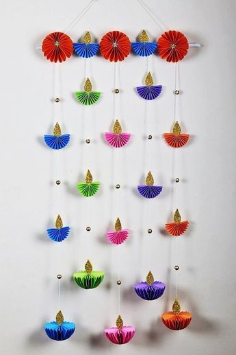 https://youtu.be/UFSstYNE5q4 Diwali Paper Decorations At Home, Divali Ideas Decorations Diy, Ideas For Diwali Decoration, Diwali Decoration Items Diy, Dussehra Decoration, Diwali Theme, Diwali Activities, Kerajinan Diy, Diwali Decorations At Home