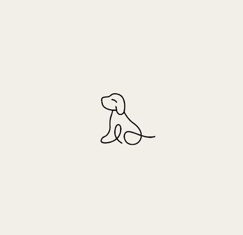 Small Lab Tattoo, Maltipoo Outline Tattoo, Beagle Tattoo Simple, Tiny Labrador Tattoo, One Line Paw Tattoo, Dog Mini Tattoo, Continuous Line Dog Tattoo, Labrador Tattoo Minimalist, Lab Ear Tattoo