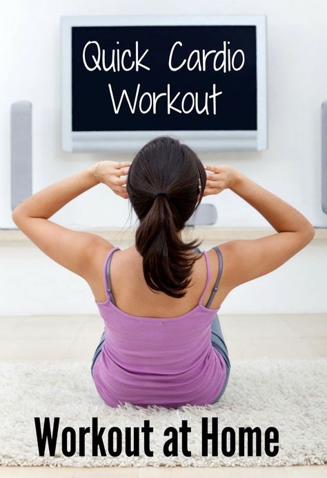 quick-cardio-workout-at-home Chest Day Workout, Quick Cardio Workout, Shoulder Workout At Home, Room Workout, Living Room Workout, Back Workout At Home, Chest Workout At Home, Burn Fat Build Muscle, Full Body Workout At Home