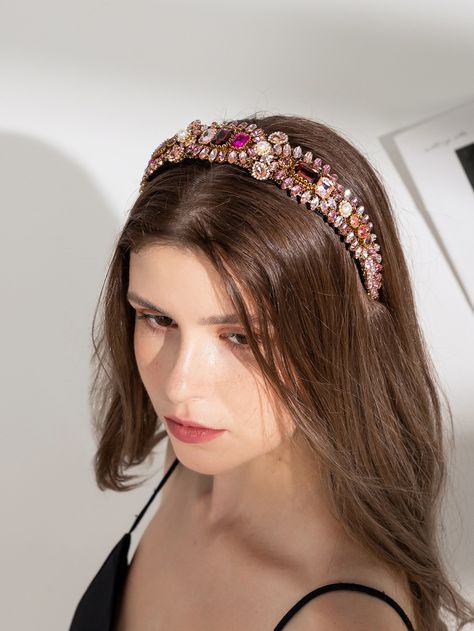 Gemstone Decor, Headband Women, Front Hair Styles, Shein Style, Fashion News, Women Accessories, Gemstones, Hair Styles, Hair