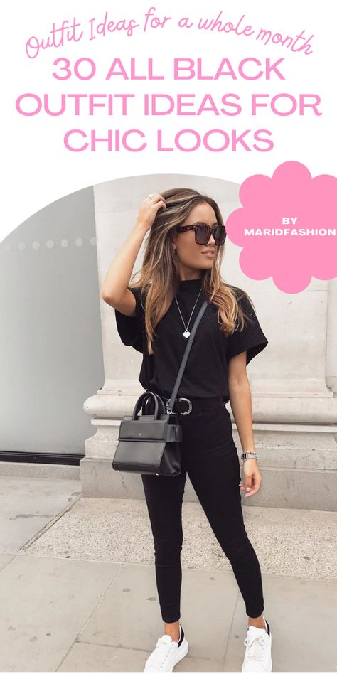 All Black Comfortable Outfit, All Black With Sneakers Outfits, Outfit Ideas Day Out, All Black Looks Woman Style, Black Shirt And Leggings Outfit, Black And Black Outfit For Women, Black Lady Outfits, Summer Casual Work Outfits For Women Over 30, Black Shirt Outfit Ideas Woman