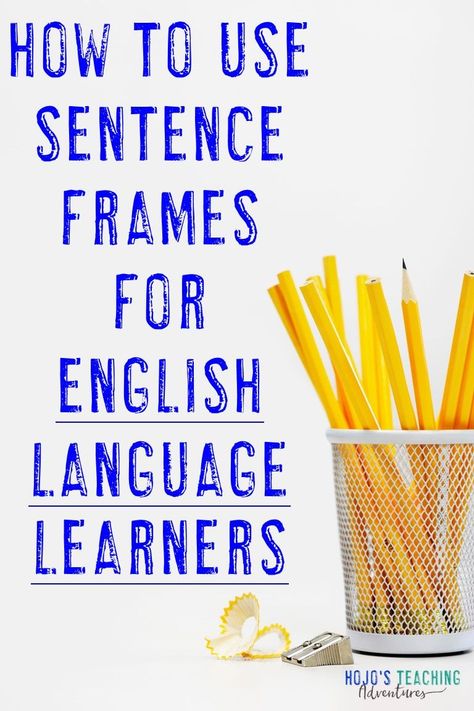 Ell Anchor Charts, Ell Lesson Plans Elementary, Esl Strategies High School, Ell Teaching Strategies, Sentence Frames For Ell, Esl Strategies Elementary, English Learners Activities Ideas, Teaching English As A Second Language, Esl High School