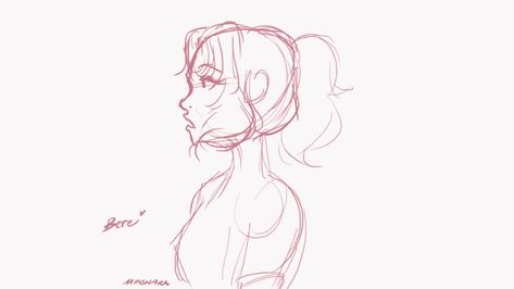 Did a rough of one of my girls for practice. Head Turn Animation, Animation References, Animation Artwork, Animation Reference, Art Stuff, K Pop Music, My Girl, Female Sketch, Motion