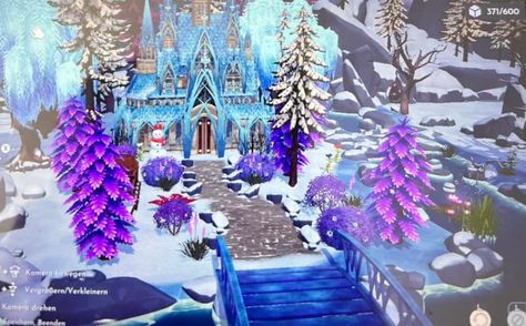 Beauty And Beast Castle, Dreamlight Valley Ideas, Disney Dreamlight Valley Ideas, Beauty And The Beast Castle, Beast Castle, Dreamland Ideas, Beast's Castle, Valley Game, Disney Dreamlight Valley