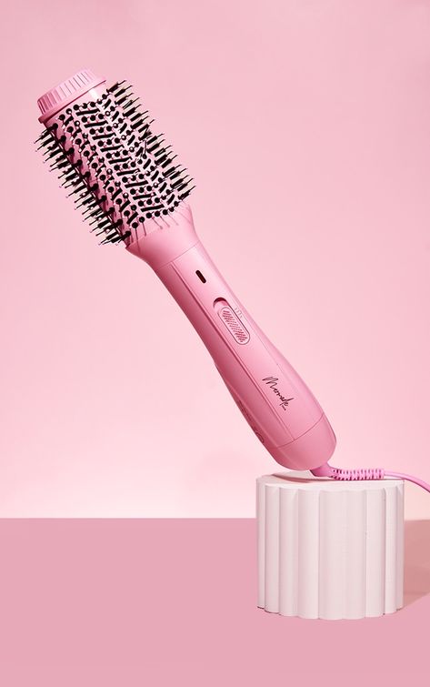 Hair Blow Dry, Jose Eber, Perfect Blowout, Oval Brush, Blow Dry Brush, Hair Tool, Pink Head, Beauty Works, Liquid Highlighter