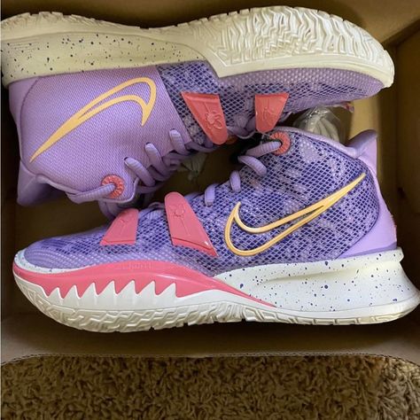 Size 4.5 Brand New With Box $370 Kyrie 7 Daughters, Kyrie 7, Nike Blue, Sports Shoes, Men's Nike, Nike Shoes, Nike Men, Color Blue, Sport Shoes