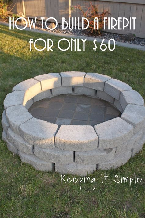 DIY Fireplace Ideas - Outdoor Firepit On A Budget - Do It Yourself Firepit Projects and Fireplaces for Your Yard, Patio, Porch and Home. Outdoor Fire Pit Tutorials for Backyard with Easy Step by Step Tutorials - Cool DIY Projects for Men and Women http://diyjoy.com/diy-fireplace-ideas Diy Fire Pit Ideas, Diy Outdoor Fireplace, Diy Projects For Men, Diy Fire Pit, Have Inspiration, Diy Fireplace, Backyard Fire, Fire Pit Backyard, Budget Backyard