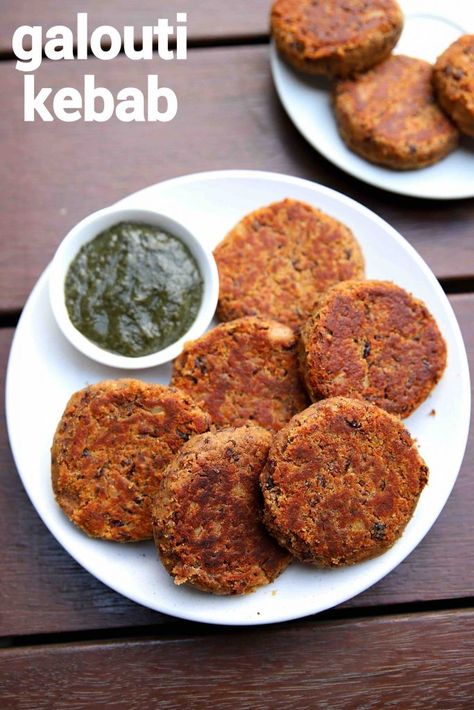 Aloo Cutlet Recipe, Galouti Kabab, Awadhi Cuisine, Kabab Recipe, Kebab Recipe, Veg Snacks, Veg Soup, Cutlets Recipes, Kebab Recipes