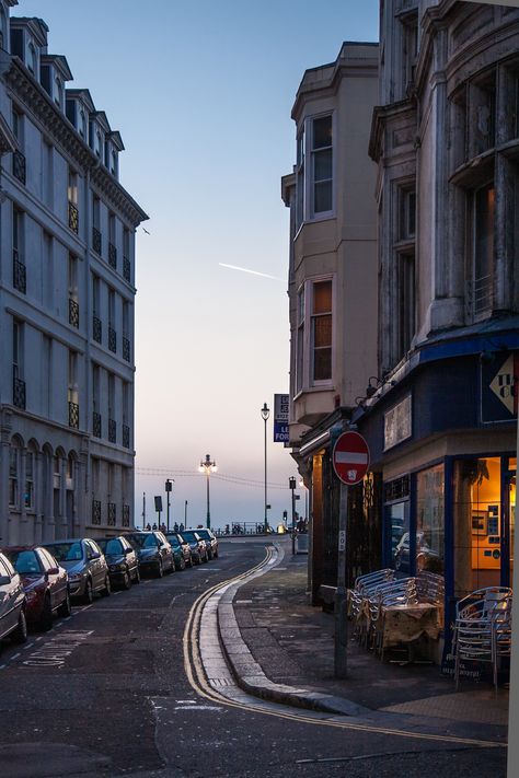 five minutes from the sea Brighton City, Brighton England, Sussex England, Brighton Uk, Brighton And Hove, Seaside Towns, East Sussex, Sunset Beach, City Aesthetic