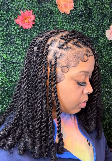 Peak A Boo Locks, Locs With Edges, Invisible Locks, Small Twists, Invisible Locs, Curly Braided Hairstyles, Best Hair Dye, Big Box Braids Hairstyles, Faux Locs Hairstyles