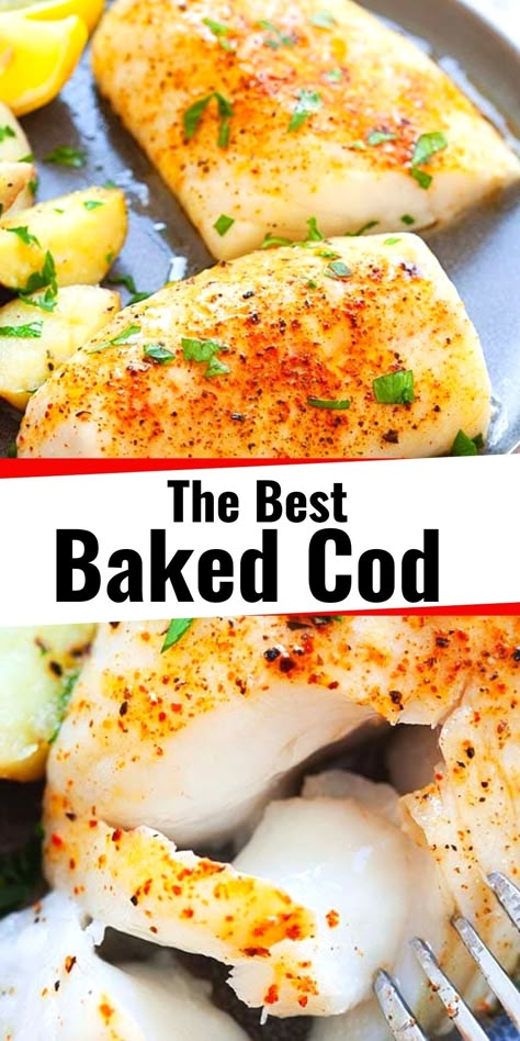 Cod Recipes Oven, Diet For Vegetarians, Best Cod Recipes, Cod Fish Recipes Baked, Baked Cod Fillets, Cod Fillet Recipes, Vegetarian Keto Meal Plan, Keto Diet For Vegetarians, Baked Cod Recipes