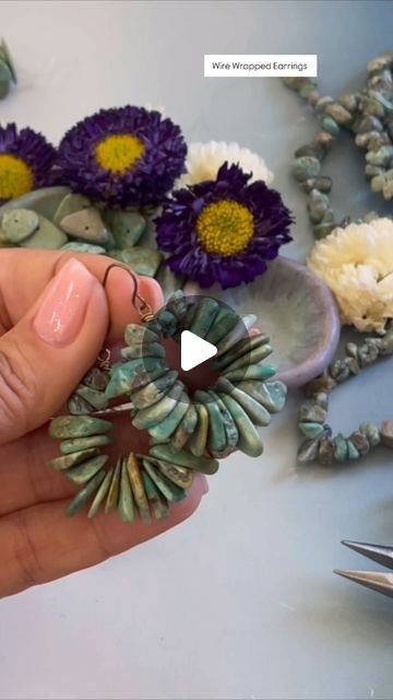 𝘋𝘦𝘯𝘪𝘴𝘦 𝘠𝘦𝘻𝘣𝘢𝘬 𝘔𝘰𝘰𝘳𝘦 on Instagram: "Trendy DIY Jewelry Making Tips - Beading Tutorial - Handmade Jewelry Trends - Learn how to create wire wrapped bohemian earrings.

Follow, like, and leave a comment. It helps me to continue make DIY jewelry making tutorials for our crafting community for free. 

Visit my Y.T.- Denise Yezbak Moore for more DIY Jewelry making videos, tutorials, tips, and handmade tricks to help you get started with your handmade jewelry business. Learn to make unique jewelry and start your own jewelry making business. From boho to bling, I’ve got you covered! Follow on me on Instagram for daily beading inspiration.

Each piece of my handmade jewelry is crafted with the highest attention to detail and is one-of-a-kind. I specialize in artisan bracelets, earr Boho Necklace Diy, Handmade Jewelry Trends, Boho Jewelry Diy Bohemian, Trendy Diy Jewelry, Jewelry Making Videos, Handmade Jewelry Business, Diy Jewelry Making Tutorials, Jewelry Making Business, Cotton Jewelry