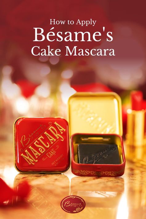 Mascara Tricks, Cake Mascara, Timeless Makeup, Brow Filler, Classic Makeup, Mascara Tips, Vintage Cosmetics, How To Apply Lipstick, Makeup Must Haves