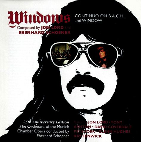 Jon Lord - 1974 - Windows Jon Lord, David Coverdale, Zeppelin, New Age, Music Art, Orchestra, Album Covers, Music, Art