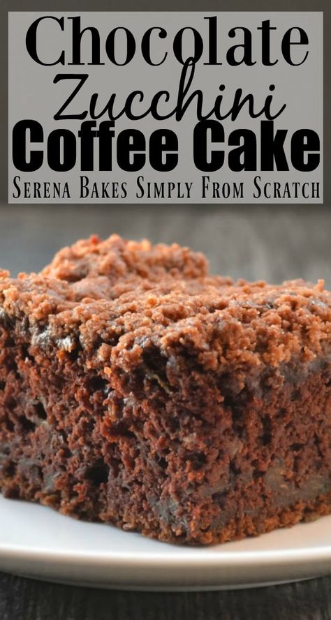 Zucchini Coffee Cake, Quinoa Dessert, Lighter Desserts, Zucchini Cakes Recipe, Chocolate Crumbs, Chocolate Zucchini Cake, Recipe For Breakfast, Quinoa Breakfast, Simply Quinoa