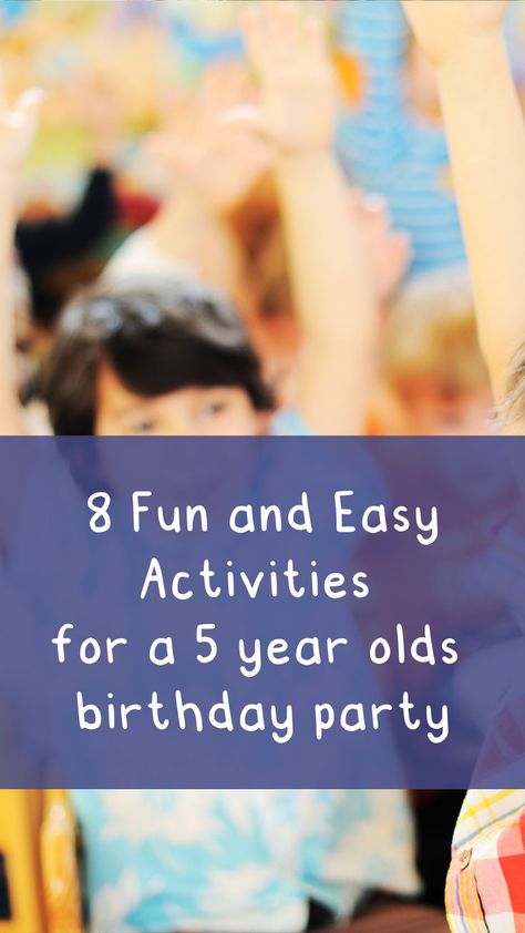 8 Fun & Easy Birthday Party Activities for 5 Year Olds 🎉 5 Year Birthday Party Game Ideas, Five Year Old Birthday Party Activities, Birthday Party Activity Stations, Games For 5 Year Birthday Party, 5 Year Birthday Party Activities, Fun Birthday Activities, Gabby Cat, Play Stations, Indoor Birthday