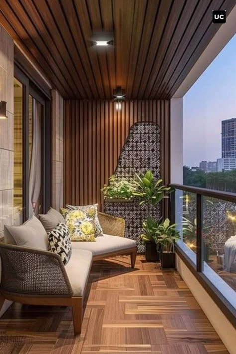 Gut Feelings, Interior Balcony, Balcony Design Ideas, House Balcony, Modern Balcony, Terrace Garden Design, House Balcony Design, Terrace Decor, Small Balcony Design