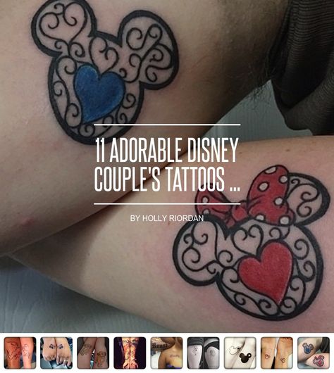 11 #Adorable Disney Couple's Tattoos ... - #Beauty Aladdin Couple Tattoos, Disney Tattoos Small Matching, Couples Disney Tattoos, Beauty And The Beast Couples Tattoo, Disney Couples Tattoos, Disney Matching Tattoos, Mickey Mouse Tattoo Ideas, Couple Tattoos Small, Disney Characters Tattoos