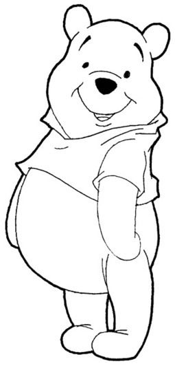 How to Draw Winnie the Pooh with Easy Step by Step Drawing Tutorial for Kids « How to Draw Step by Step Drawing Tutorials Draw Winnie The Pooh, Skitse Bog, Easy Step By Step Drawing, Easy Disney Drawings, Disney Drawings Sketches, Disney Cartoon Characters, 그림 낙서, Easy Drawing Tutorial, Bear Coloring Pages