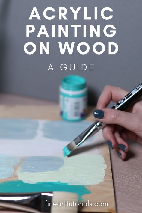 Acrylic Paint On Wood Ideas, How To Seal Acrylic Paint On Wood, Acrylic Art On Wood, Painting On Wood Canvas, Abstract Painting On Wood, How To Paint On Wood With Acrylic Paint, Acrylic Painting On Mdf Board, Painting On Plywood Acrylic, Acrylic Painting On Wooden Board