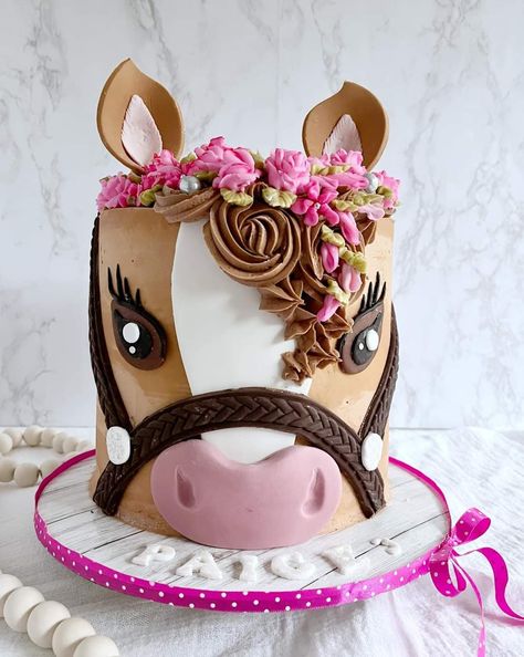 Spirit Horse Birthday Cake, Horse Cakes For Girls Birthday Parties, Horse Theme Birthday Cake, Horse Birthday Cake Girl, Horse Smash Cake, Horse Cakes Birthday, Cowgirl Cakes Birthday, Horse Theme Cake, Horse Birthday Cakes