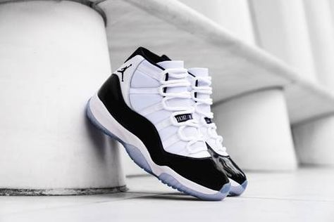 Retro 11 Concord, Air Jordan 11 Concord, Retro Jordans, School Wishlist, Jordan 11 Outfit Women, Jordan 11 Concord, Skor Sneakers, Nike Air Jordan Shoes, Jordan Retro 11