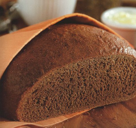 Dark Rye Bread Recipe, Pumpernickel Bread Recipe, Rye Bread Recipe, Pumpernickel Bread, Challah Bread Recipes, Rye Bread Recipes, Artisan Bread Recipes, Yeast Breads, Biscuit Rolls