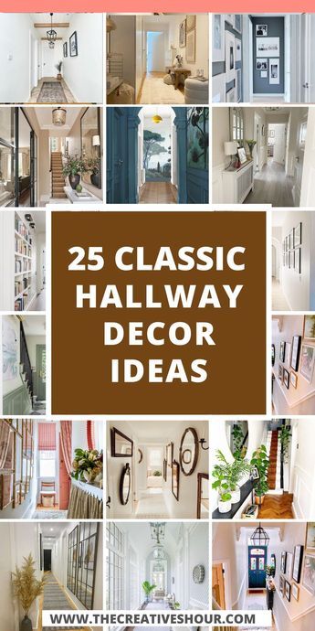 Maximizing Style in Your Long, Narrow Hallway: A Guide to Hallway Decor. Your entrance sets the tone for your home, even if it's a small and narrow one. In this article, we'll explore innovative decorating solutions tailored to petite spaces. Uncover a palette of paint colors that can visually expand your short hallway, and get inspired by decorating ideas that make every inch count. Narrow Entry Hallway, Decorating Long Hallway, Decorating A Narrow Hallway, Small Hallway Decorating, Short Hallway, Small Entrance Halls, Hall Wall Decor, Decorating Hallways, Long Narrow Hallway