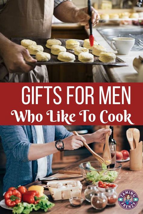 gifts for men who like to cook Gifts For Cooking Lovers Kitchen Gadgets, Culinary Gifts Ideas, Gifts For Home Chef, Gift For Cooking Lovers, Chef Gifts For Men, Cooking Gifts For Men, Best Kitchen Gifts, Gifts For Chefs Men, Kitchen Gifts Ideas