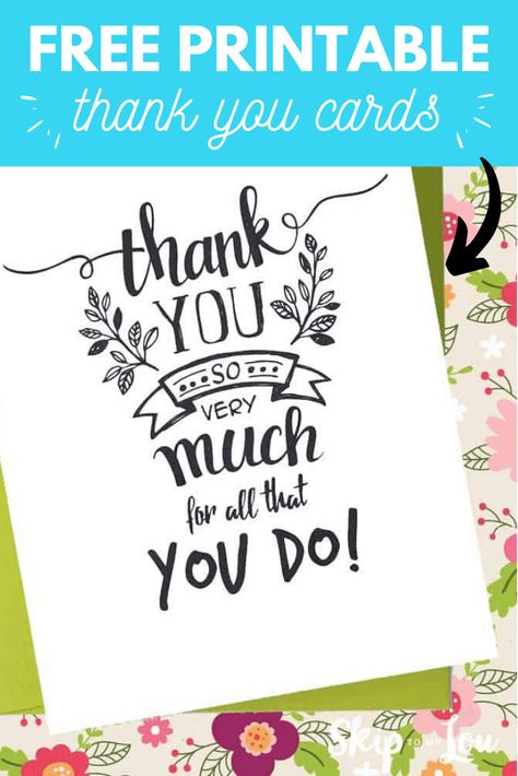 There are many people that deserve a huge thank you these days! Use these free printable thank you cards to express your gratitude. Thankful For You Printable Free, Thank You For All You Do Printable Free, Free Thank You Printables, Teacher Thank You Cards Printable Free, Thank You Free Printable Tags, Thank You Cards To Make, Free Printable Teacher Appreciation Card, Gratitude Cards Free Printable, Thank You Card Printable