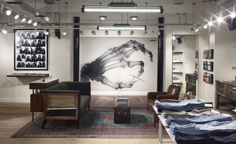 Rag & Bone open a new Dickens-inspired London flagship | Wallpaper* Bleak House, Bone Art, Soho London, Wallpaper Magazine, Store Design Interior, Store Interior, Charles Dickens, Global Design, Flagship Store