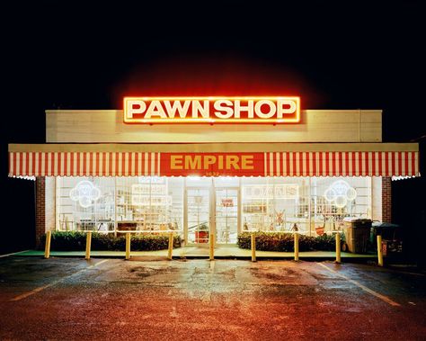 Will Steacy. 'Pawn Shop, Memphis' 2007 The Quiet Ones, Shop Fronts, Better Call Saul, Pawn Shop, Music Film, Photo Projects, Plant Art, Power Plant, Self Publishing