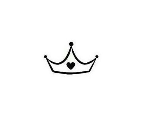 Simple Princess Tattoo, Disney Crown Tattoo, Simple Tiara Drawing, Simple Tiara Tattoo, Crown Small Tattoo, Minimalist Crown Tattoo, Tiny Crown Tattoo, Princess Tiara Tattoo, Princess Crown Tattoo