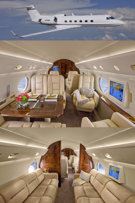 Jets Privés De Luxe, Gulfstream Iv, Private Planes, Private Jet Interior, Jet Privé, Luxury Helicopter, Luxury Jets, Airplane For Sale, Luxury Private Jets