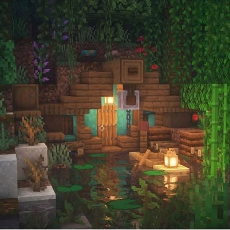 ♡︎♡︎♡︎ #support #valentines #minecraft #addons Hobbit Home Minecraft, Cute Minecraft Builds, Minecraft Cottagecore, Construction Minecraft, Cottagecore Minecraft, Mc Build Ideas, Minecraft Town, Playing Minecraft, Ideas For Minecraft