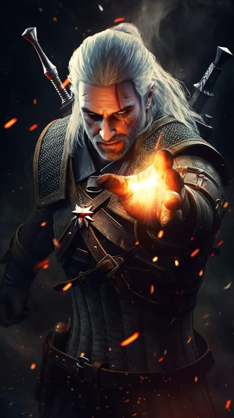 Geralt Of Rivia Witcher 3 Wallpaper, The Witcher 3 Wallpapers, Witcher 3 Wallpapers, Geralt Of Rivia Witcher 3, The Witcher Wallpapers, Witcher Tattoo, Witcher Monsters, The Witcher Art, Monster Slayer