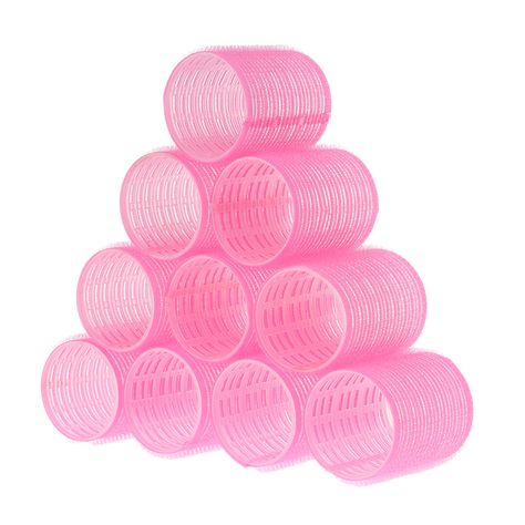 Arrives by Tue, Dec 21 Buy Anself 1.9" DIY Curling Tool Self-Holding Hair Roller, 10 Piece Set, Pink at Walmart.com Curling Your Hair, Hair Overnight, Curling Tools, Gloss À Lèvres, Roller Set, Hair Rollers, Perfect Curls, Birthday Wishlist, روتين العناية بالبشرة