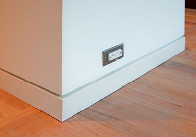 Shadow Gap Detail, Flush Baseboard, Modern Baseboards, Shadow Gap, Millwork Wall, Skirting Boards, Wall Finishes, Floor Finishes, Baseboards