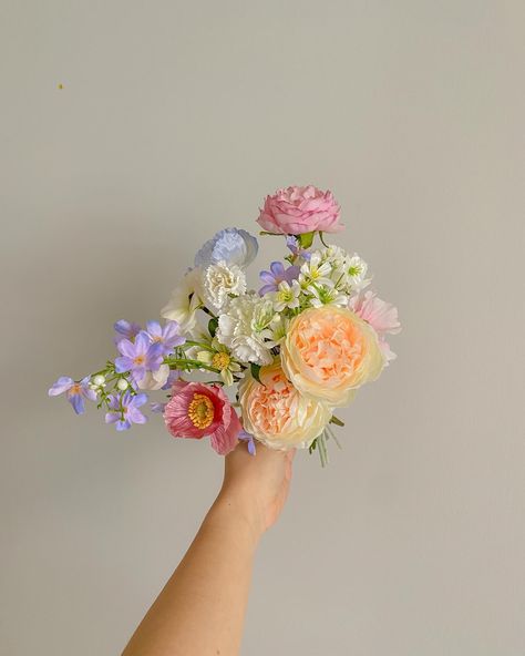 bridesmaid bouquet lineup from 5 different weddings 💫 Bridesmaid Spring Bouquet, Wildflower Wedding Bouquet Bridesmaid, White Bridesmaid Bouquet Colorful Bride Bouquet, Single Variety Bridesmaid Bouquet, Small Colorful Wedding Bouquet, Colourful Bridesmaid Bouquet, Micro Wedding Bouquet, Mini Bridesmaid Bouquet, Colorful Bridesmaid Bouquet