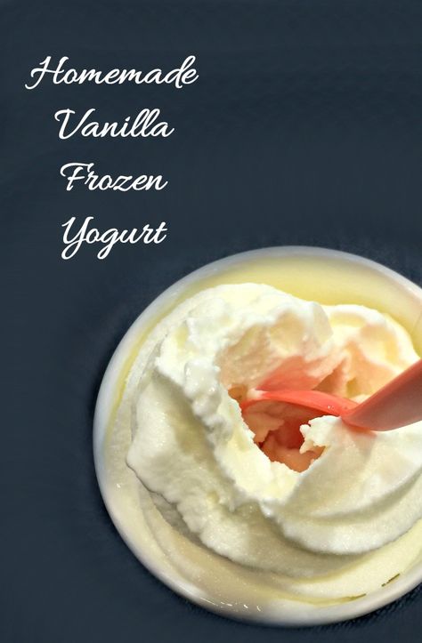 Soft Serve Frozen Yogurt Recipe, Vitamix Frozen Yogurt Recipes, Soft Serve Frozen Yogurt, Blender Frozen Yogurt, Frozen Yogurt Recipes Machine Cuisinart, Frozen Yogurt Soft Serve, How To Make Frozen Yogurt With A Blender, Home Made Frozen Yogurt, No Churn Frozen Yogurt