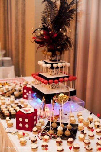 Casino themed I like the cake pops for casino night something quick on a stick Halloween Party Ideas Games, Tema Vegas, Vegas Prom, Casino Decor, Adult Halloween Party Ideas, 50th Birthday Party Themes, Party Ideas Games, 007 Casino Royale, Cake Pop Displays