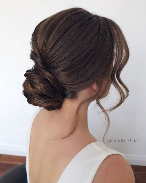 Bridal Hair Down, Wedding Hair Up, Vlasové Trendy, Best Wedding Hairstyles, Prom Hairstyles For Long Hair, Latest Hair, Wedding Hair Inspiration, Low Bun, Short Wedding Hair