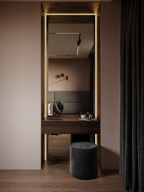 Dressing Unit, Dressing Table Design, Bedroom Closet Design, Design Blogs, غرفة ملابس, Dressing Mirror, Interior Modern, Design Magazine, Dressing Room Design